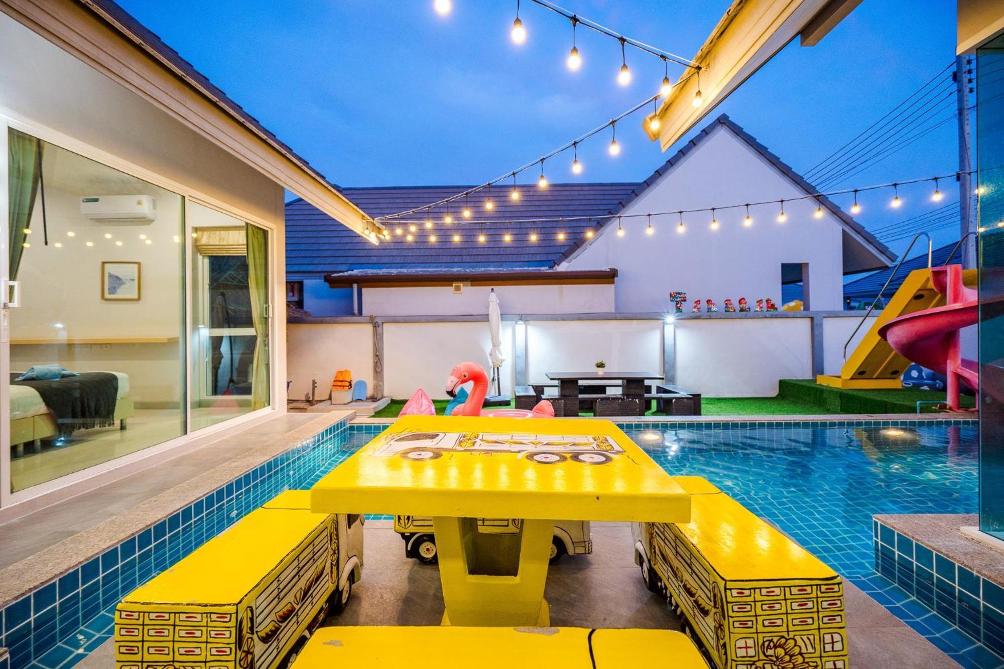 M4 Billion Pool Villa Cha-Am Dış mekan fotoğraf